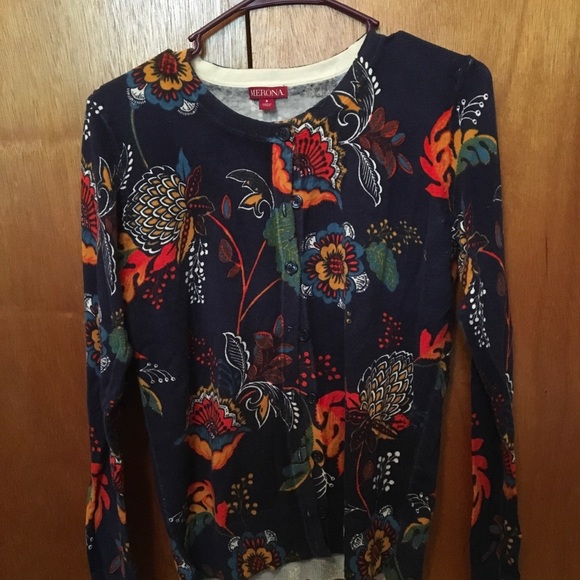 Merona Sweaters - Multi colored cardigan sweater
